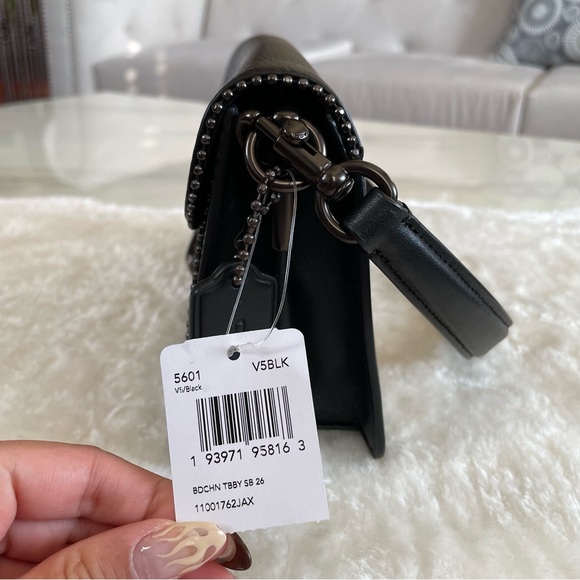 ‼️SOLD‼️ Coach Tabby 26 Shoulder Bag w/ Beadchain - Picture 10 of 15